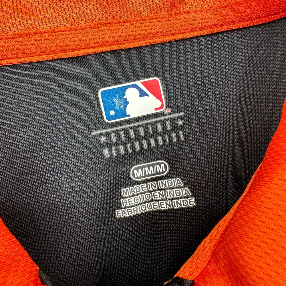 MLB Official Merchandise San Francisco Giants polo shirt Size men’s‎ medium - Picture 7 of 7
